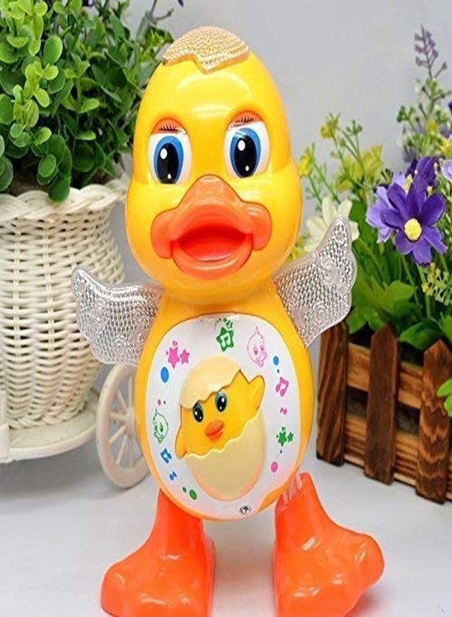 PULSBERY Baby Musical Toy Dancing Walking Yellow Duck Baby Toy with Music and LED Lights, Infant Light Up Toys, Activity Center for Toddlers - Image 3